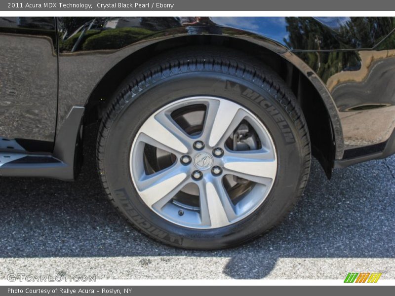 Crystal Black Pearl / Ebony 2011 Acura MDX Technology