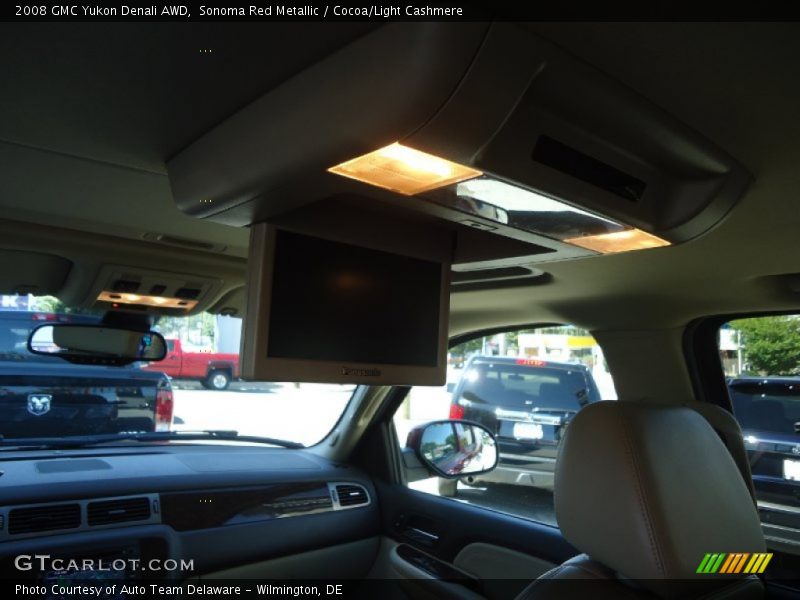 Sonoma Red Metallic / Cocoa/Light Cashmere 2008 GMC Yukon Denali AWD