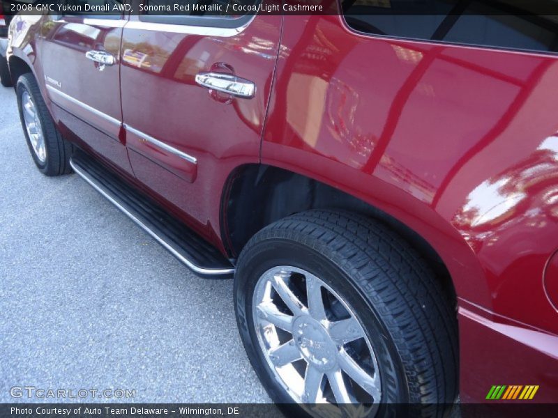 Sonoma Red Metallic / Cocoa/Light Cashmere 2008 GMC Yukon Denali AWD