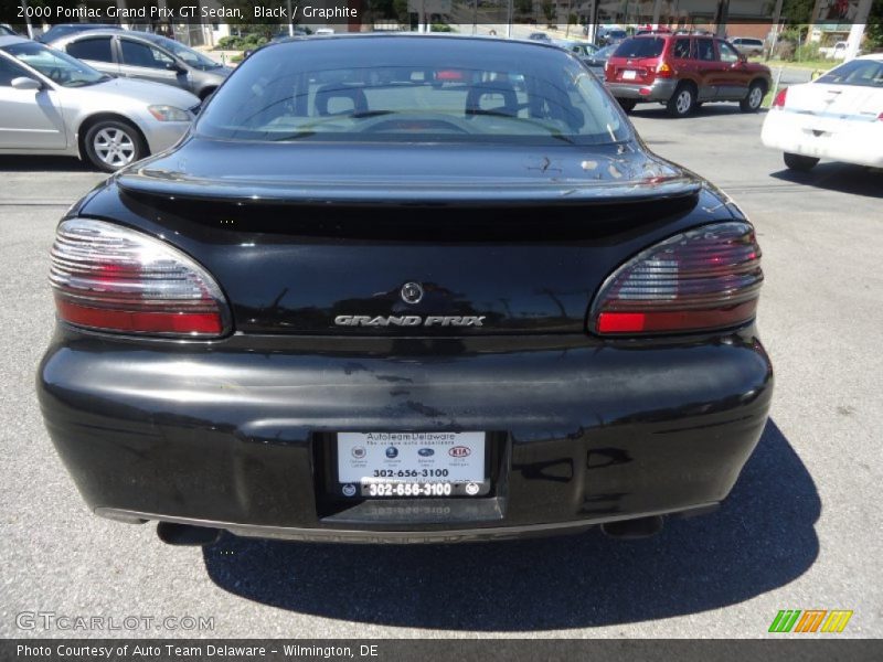 Black / Graphite 2000 Pontiac Grand Prix GT Sedan