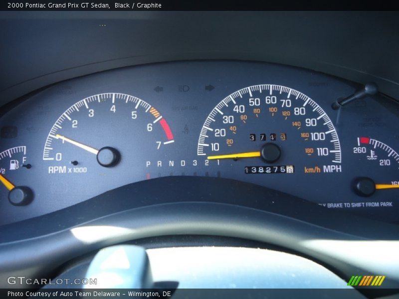 Black / Graphite 2000 Pontiac Grand Prix GT Sedan