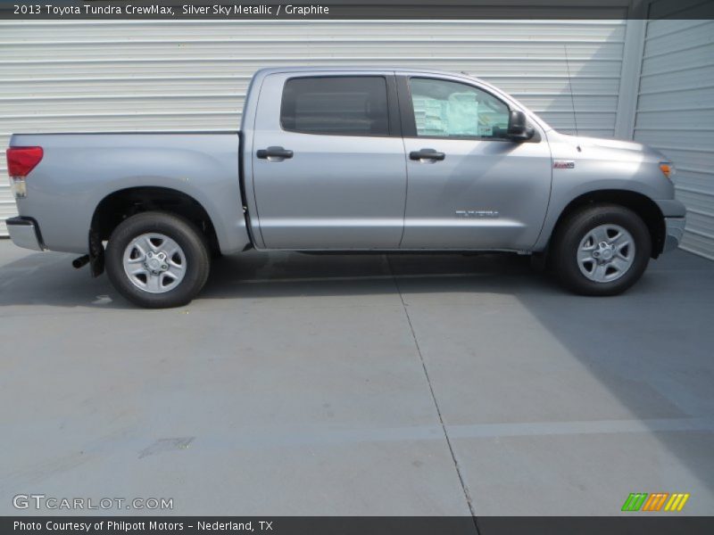 Silver Sky Metallic / Graphite 2013 Toyota Tundra CrewMax