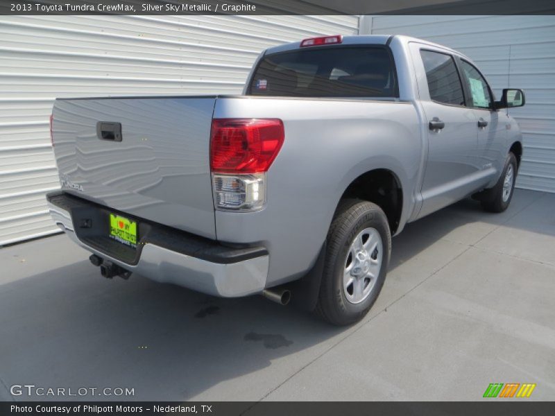 Silver Sky Metallic / Graphite 2013 Toyota Tundra CrewMax