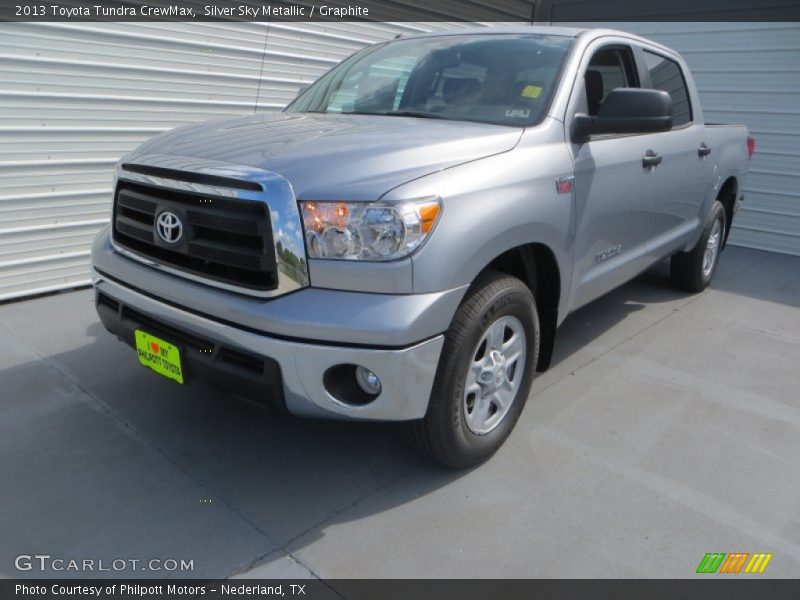 Silver Sky Metallic / Graphite 2013 Toyota Tundra CrewMax