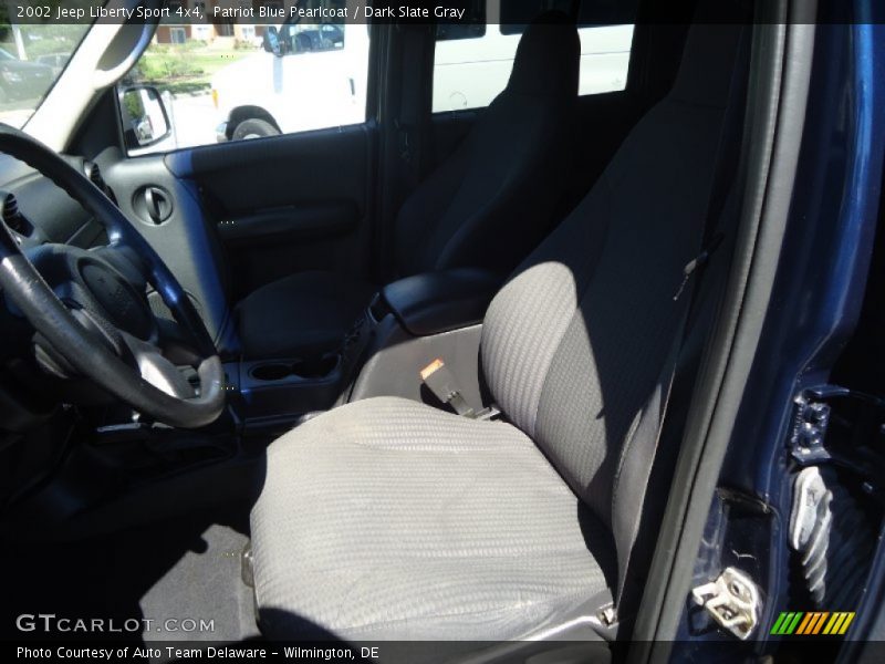 Patriot Blue Pearlcoat / Dark Slate Gray 2002 Jeep Liberty Sport 4x4