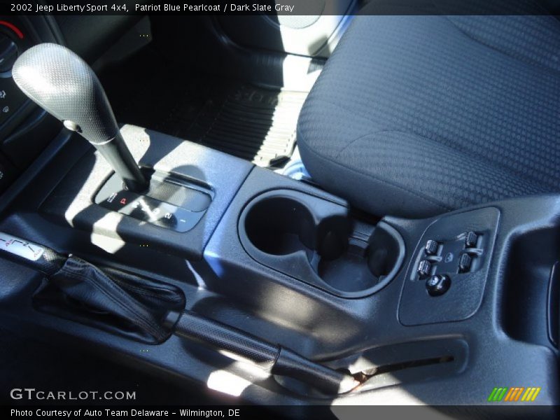 Patriot Blue Pearlcoat / Dark Slate Gray 2002 Jeep Liberty Sport 4x4