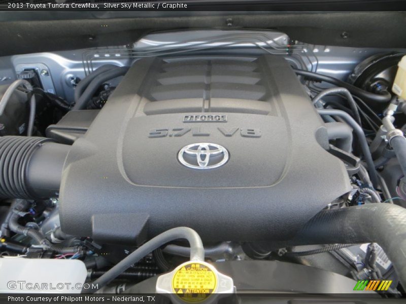 Silver Sky Metallic / Graphite 2013 Toyota Tundra CrewMax