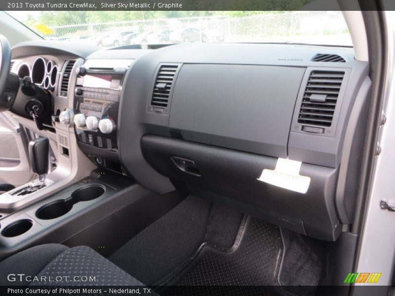 Silver Sky Metallic / Graphite 2013 Toyota Tundra CrewMax