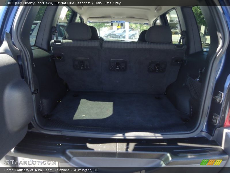 Patriot Blue Pearlcoat / Dark Slate Gray 2002 Jeep Liberty Sport 4x4