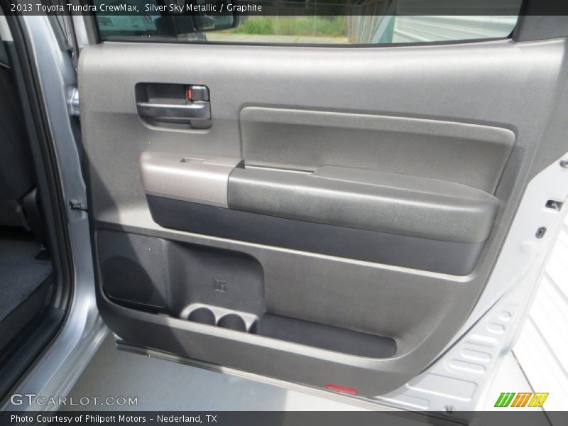 Silver Sky Metallic / Graphite 2013 Toyota Tundra CrewMax