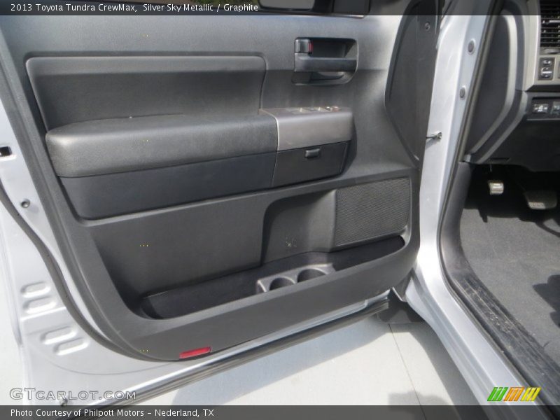Silver Sky Metallic / Graphite 2013 Toyota Tundra CrewMax