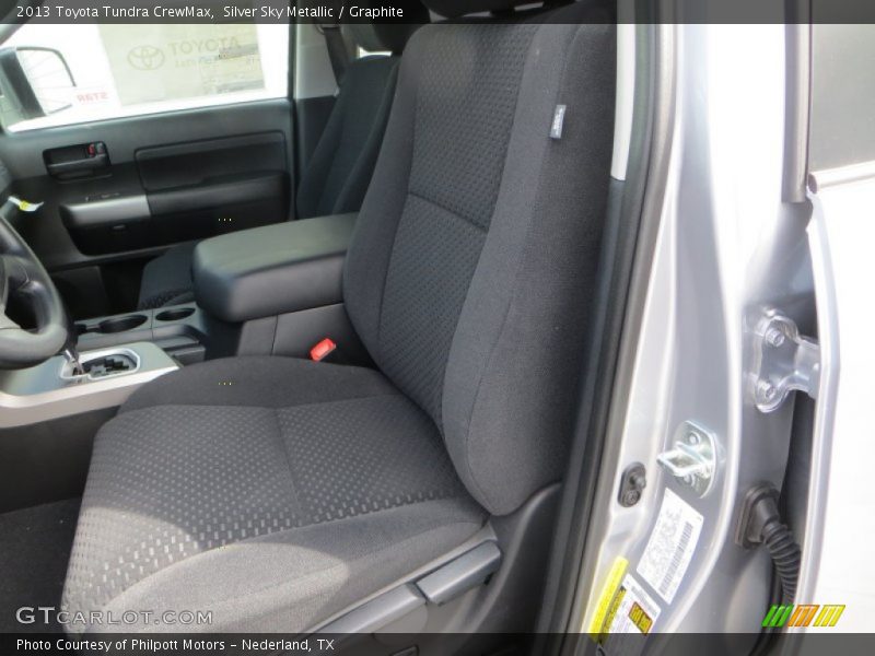 Silver Sky Metallic / Graphite 2013 Toyota Tundra CrewMax