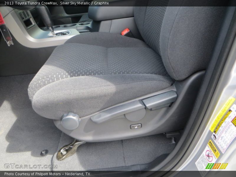Silver Sky Metallic / Graphite 2013 Toyota Tundra CrewMax