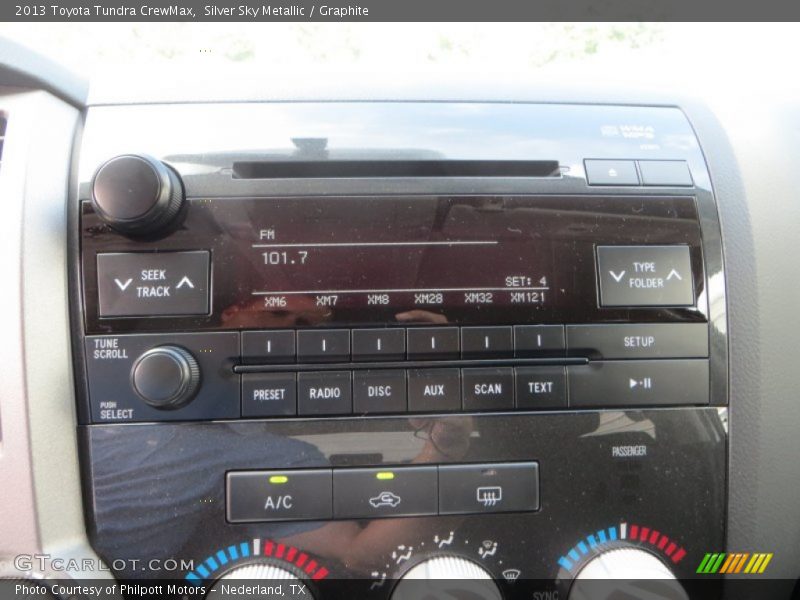 Silver Sky Metallic / Graphite 2013 Toyota Tundra CrewMax