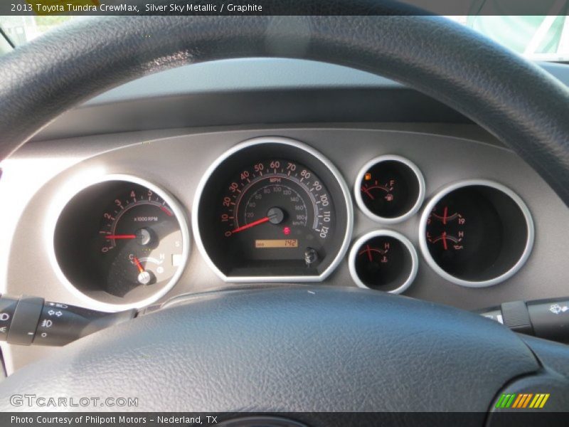 Silver Sky Metallic / Graphite 2013 Toyota Tundra CrewMax