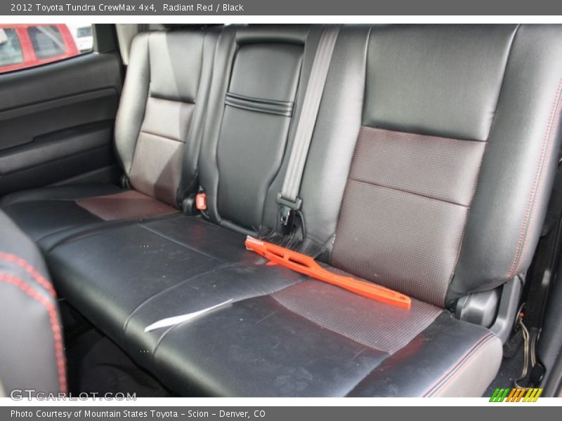 Radiant Red / Black 2012 Toyota Tundra CrewMax 4x4