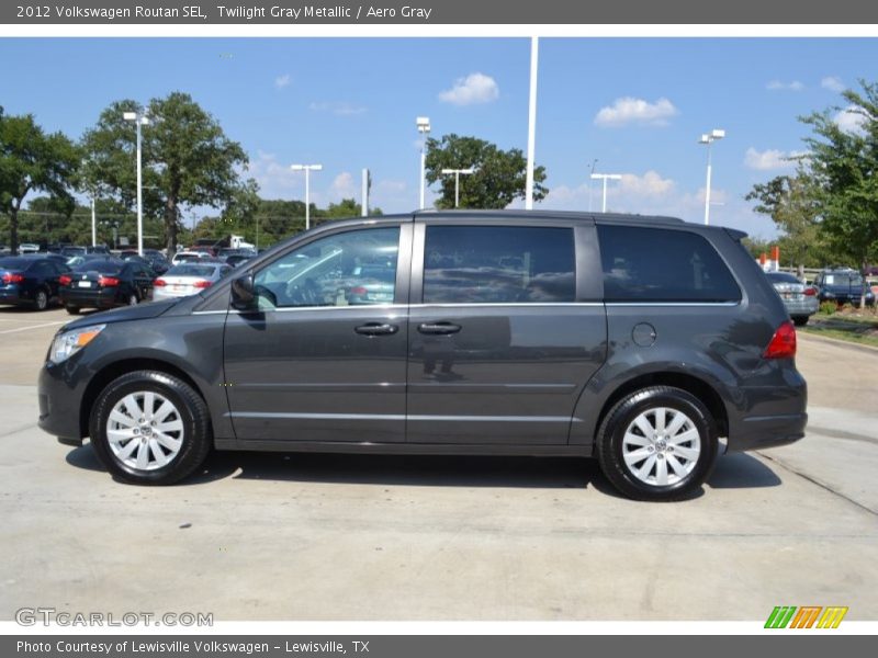 Twilight Gray Metallic / Aero Gray 2012 Volkswagen Routan SEL