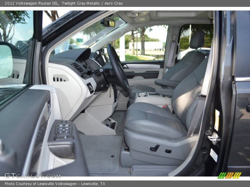 Twilight Gray Metallic / Aero Gray 2012 Volkswagen Routan SEL