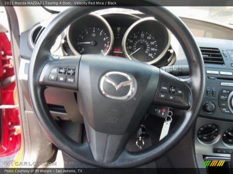 Velocity Red Mica / Black 2011 Mazda MAZDA3 i Touring 4 Door