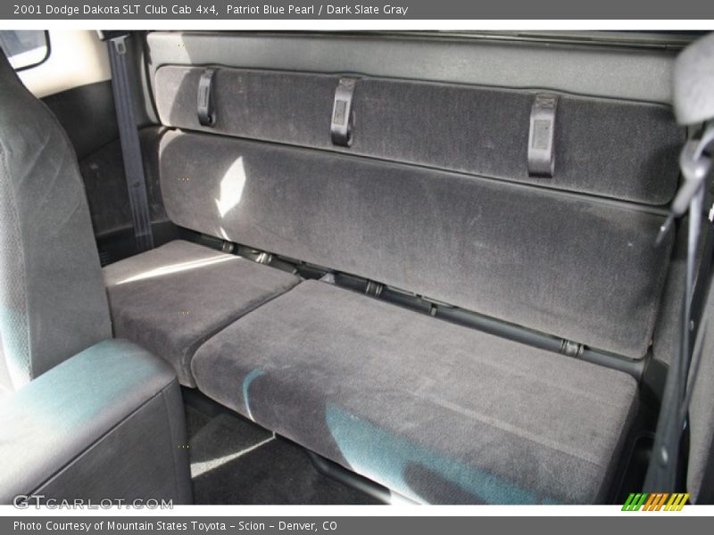 Patriot Blue Pearl / Dark Slate Gray 2001 Dodge Dakota SLT Club Cab 4x4