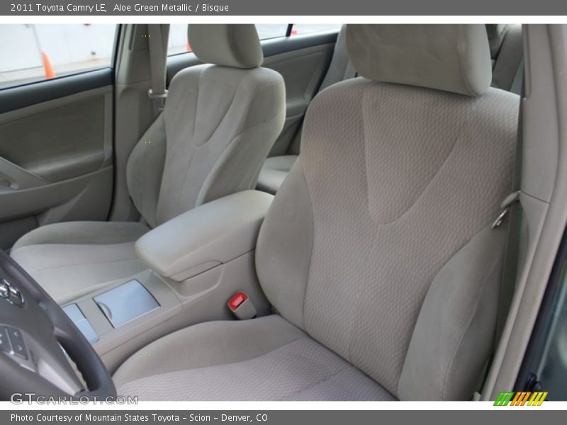 Aloe Green Metallic / Bisque 2011 Toyota Camry LE