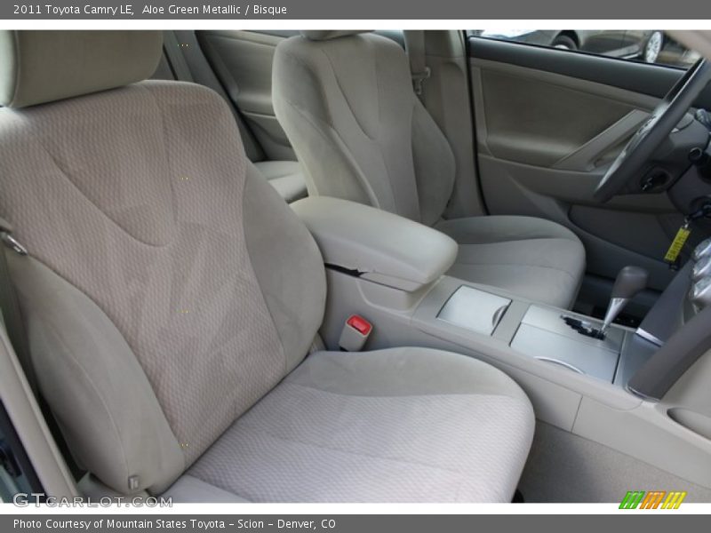 Aloe Green Metallic / Bisque 2011 Toyota Camry LE