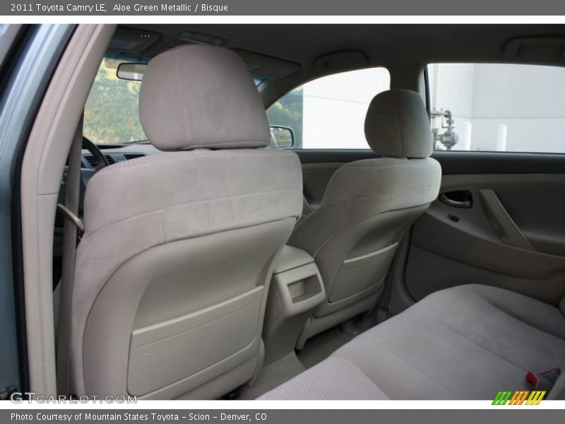 Aloe Green Metallic / Bisque 2011 Toyota Camry LE