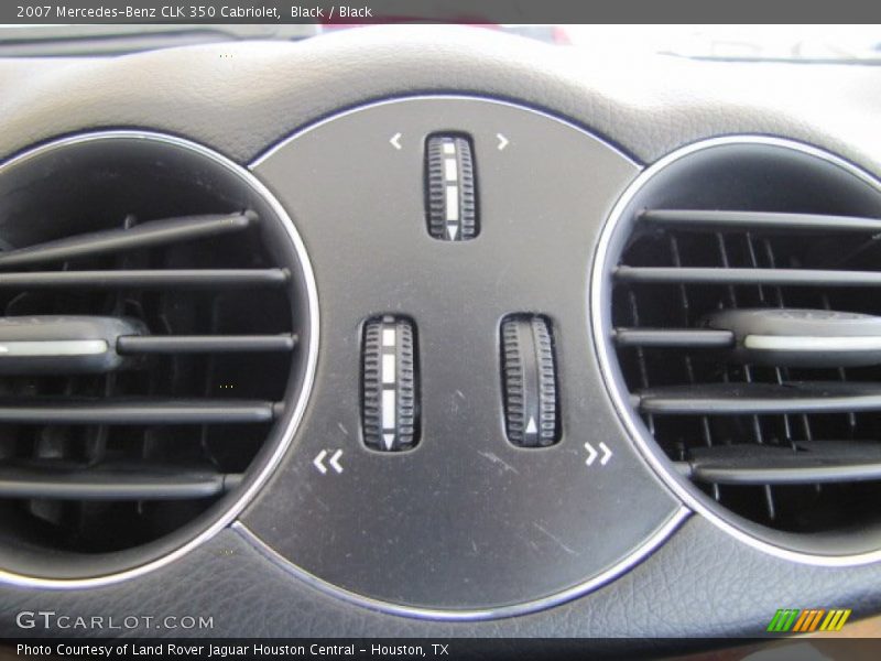 Black / Black 2007 Mercedes-Benz CLK 350 Cabriolet