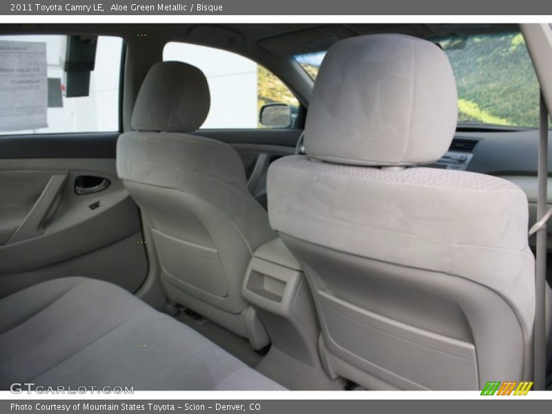 Aloe Green Metallic / Bisque 2011 Toyota Camry LE