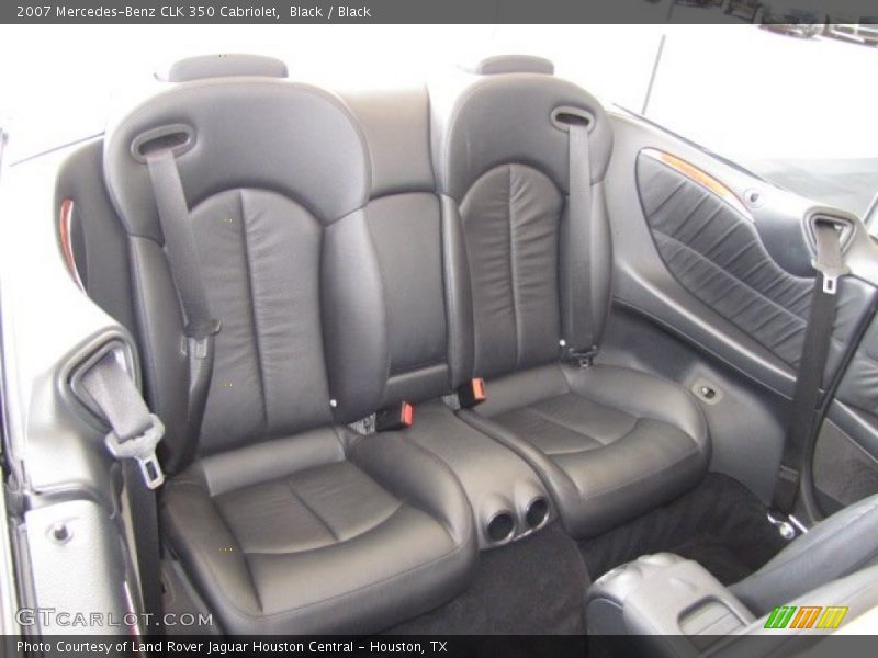 Black / Black 2007 Mercedes-Benz CLK 350 Cabriolet