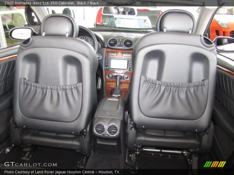 Black / Black 2007 Mercedes-Benz CLK 350 Cabriolet