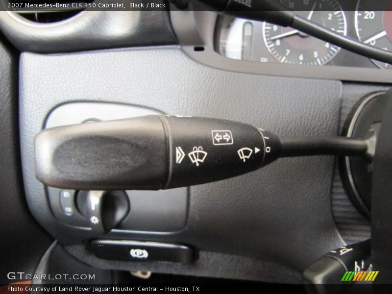 Black / Black 2007 Mercedes-Benz CLK 350 Cabriolet