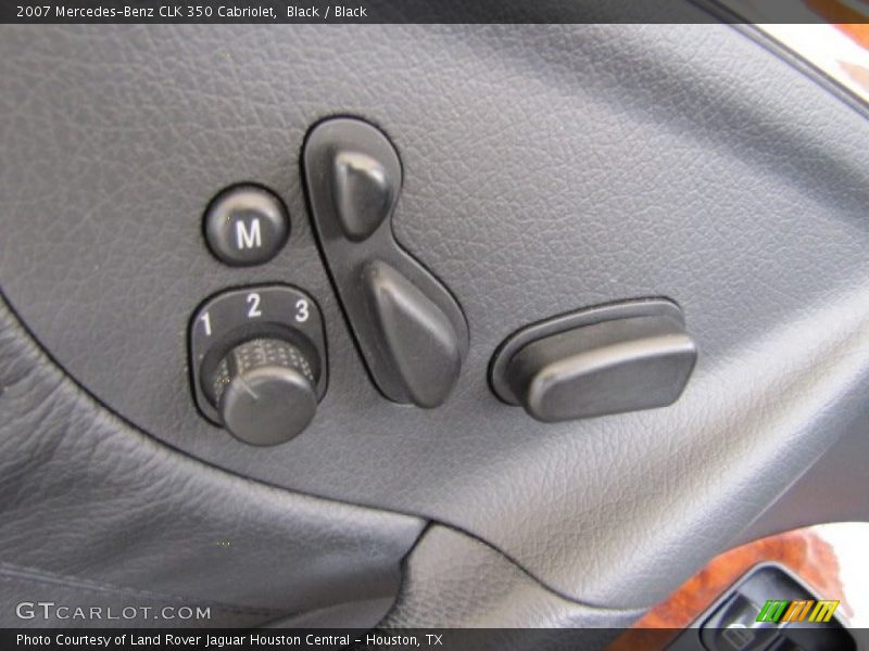 Black / Black 2007 Mercedes-Benz CLK 350 Cabriolet