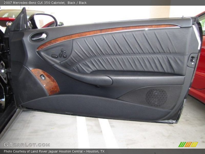 Black / Black 2007 Mercedes-Benz CLK 350 Cabriolet