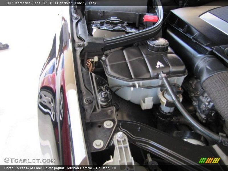 Black / Black 2007 Mercedes-Benz CLK 350 Cabriolet