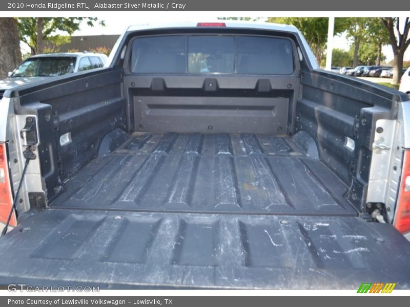 Alabaster Silver Metallic / Gray 2010 Honda Ridgeline RTL
