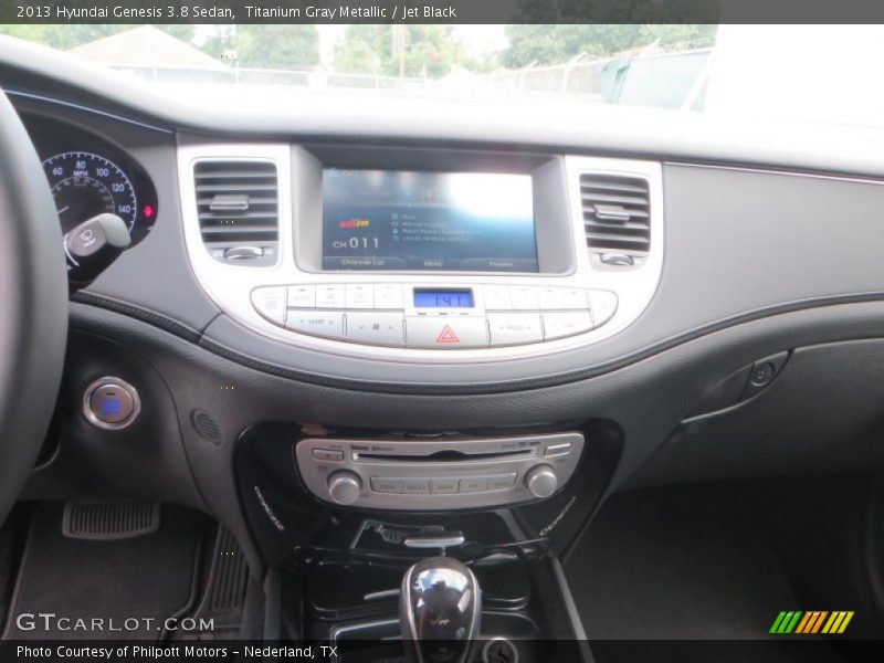 Titanium Gray Metallic / Jet Black 2013 Hyundai Genesis 3.8 Sedan