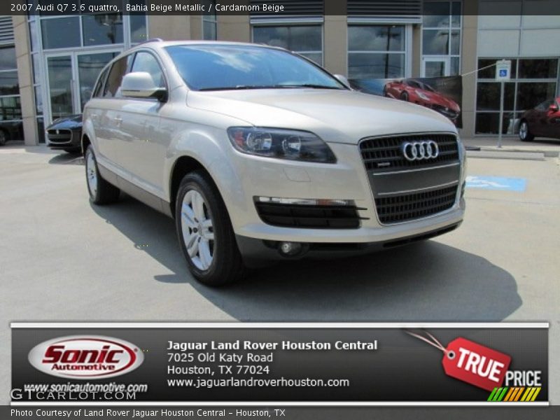 Bahia Beige Metallic / Cardamom Beige 2007 Audi Q7 3.6 quattro