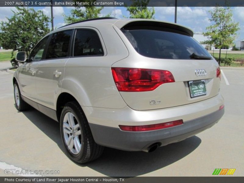 Bahia Beige Metallic / Cardamom Beige 2007 Audi Q7 3.6 quattro