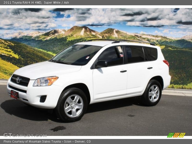 Super White / Ash 2011 Toyota RAV4 I4 4WD