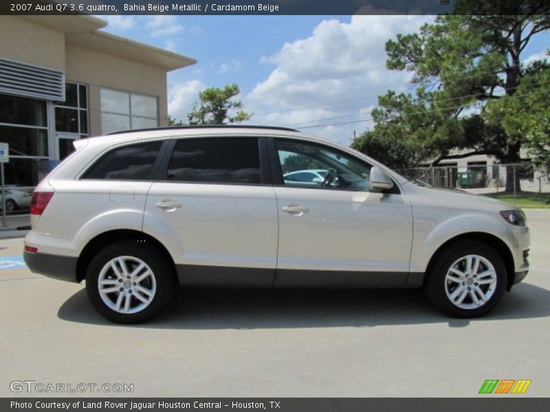 Bahia Beige Metallic / Cardamom Beige 2007 Audi Q7 3.6 quattro