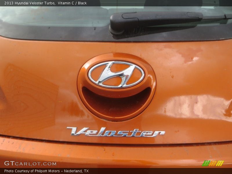 Vitamin C / Black 2013 Hyundai Veloster Turbo