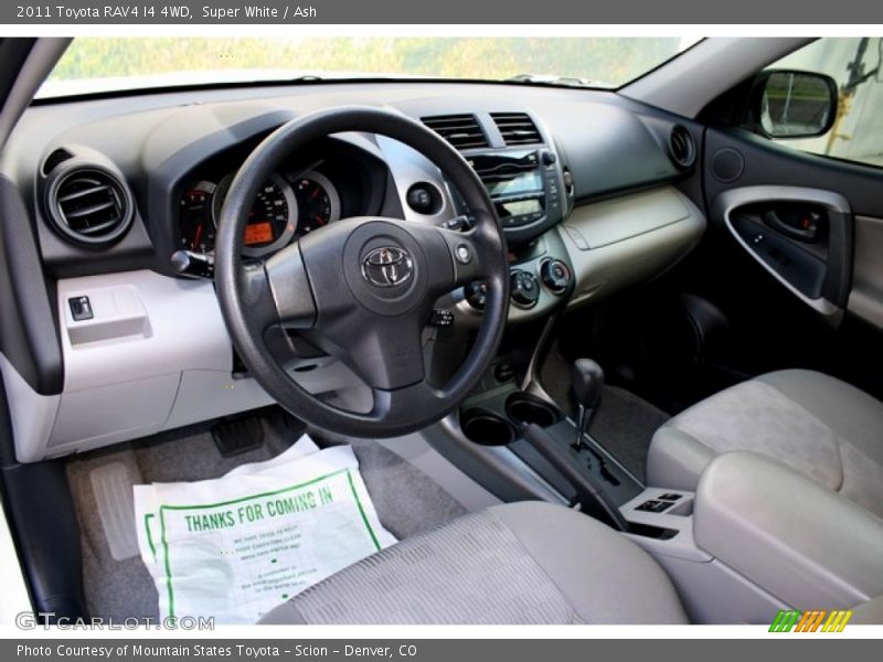 Super White / Ash 2011 Toyota RAV4 I4 4WD