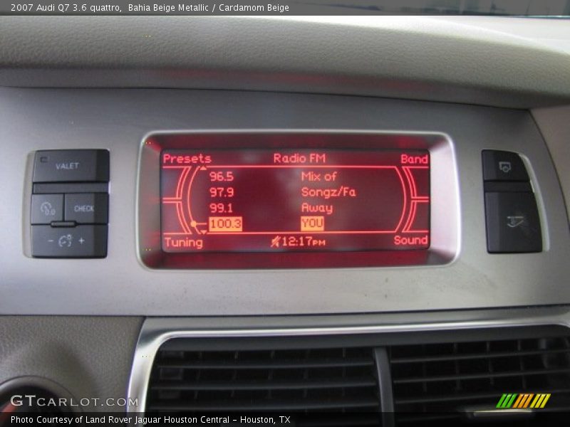 Bahia Beige Metallic / Cardamom Beige 2007 Audi Q7 3.6 quattro