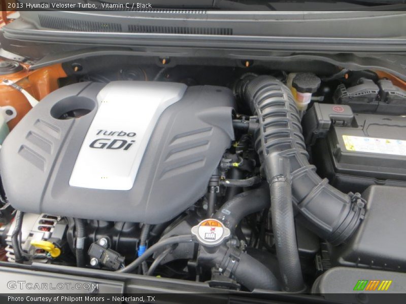 Vitamin C / Black 2013 Hyundai Veloster Turbo