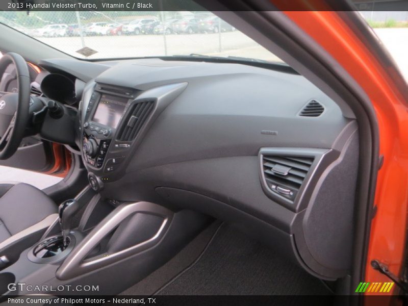 Vitamin C / Black 2013 Hyundai Veloster Turbo