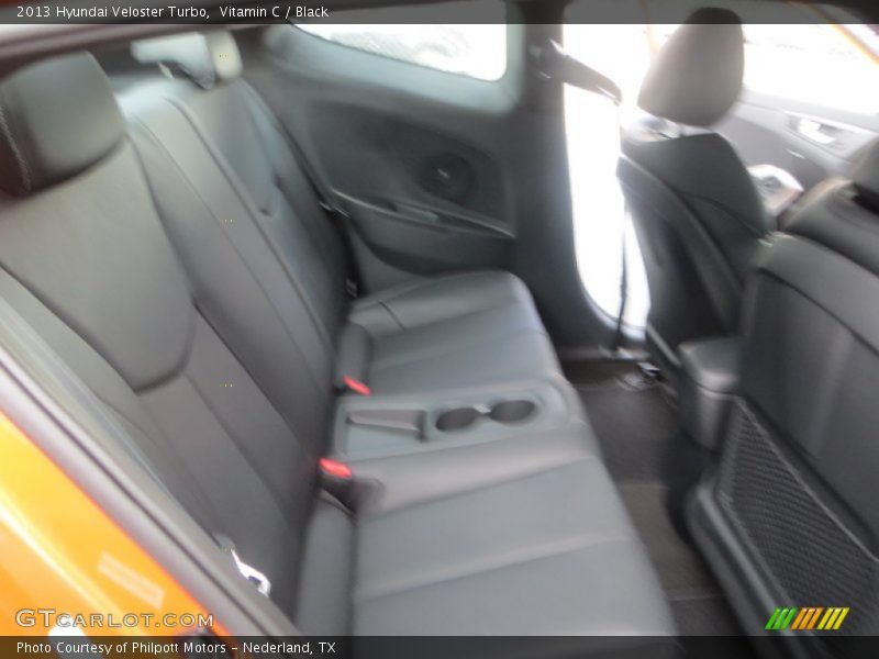 Vitamin C / Black 2013 Hyundai Veloster Turbo