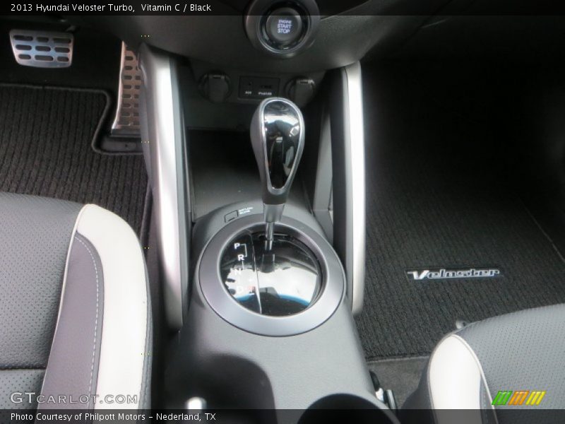 Vitamin C / Black 2013 Hyundai Veloster Turbo