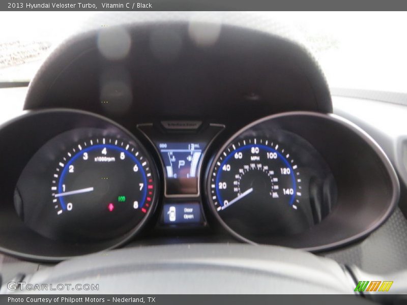 Vitamin C / Black 2013 Hyundai Veloster Turbo
