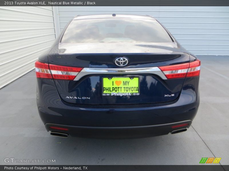 Nautical Blue Metallic / Black 2013 Toyota Avalon XLE